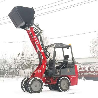 small garden tractor loader DY25 CE compact tractor loader