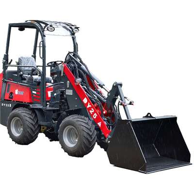 CE  mini wheel loader DY25 wheel loader manufacturers