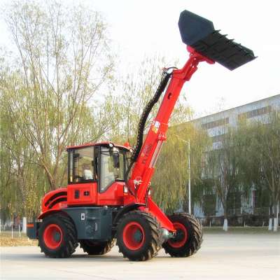 Hot sale TL1500 telescopic wheel loader with 4 in 1 bucket