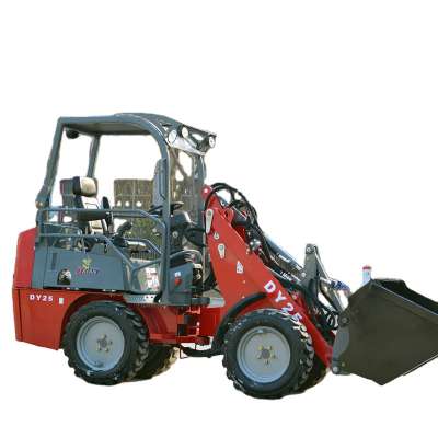 Weidemann mini front end wheel loader DY25 for rough use