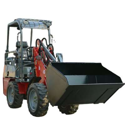 800kg mini front end wheel loader DY25 hydraulic wheel loader for sale