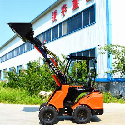 small tractor front end loader mini tractor with bucket