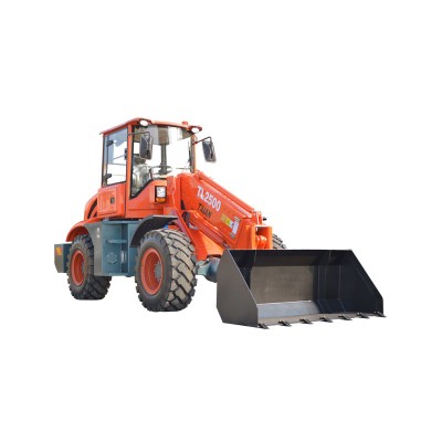 Telescopic boom forklift farming equipment TL2500 use for tractor front end loader