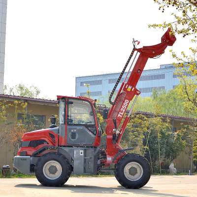 TAIAN 2.5 ton TL2500 telescopic front end Wheel Loader For Sale