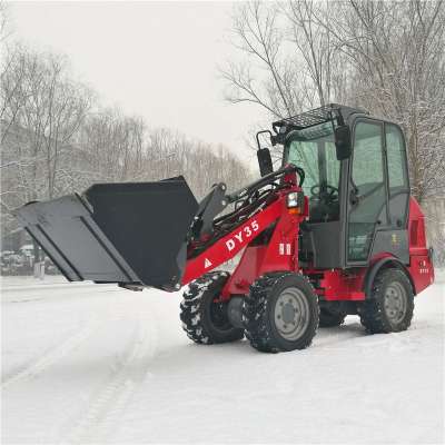 Chinese small wheel loader DY35 front end loader for tractor