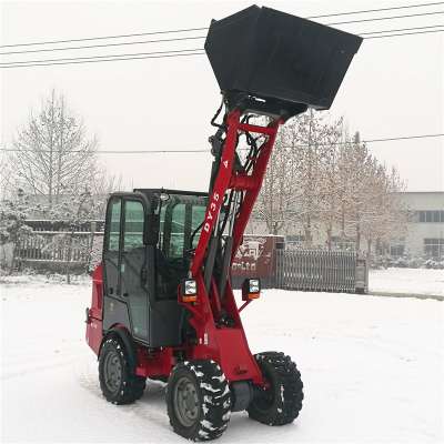 ce approved farm tractor front end wheel loaderDY35 mini 4wd loader