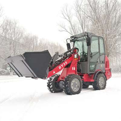 DY25 small boom loader, Mini Loader articulate wheel loader hot sale